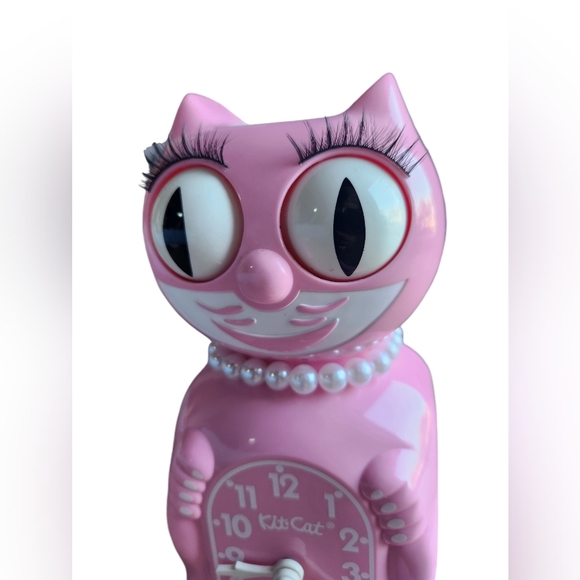 The Original Edition Kitty Cat Klock (Clock) Miss Kitty Cat Limited Edition Pink - Picture 3 of 11